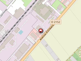 Carte de Renault Trucks Ets Gaudier à Beaugency