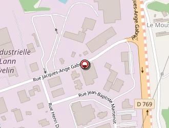 Carte de Espace Revêtements Lorient Moquettes à Caudan