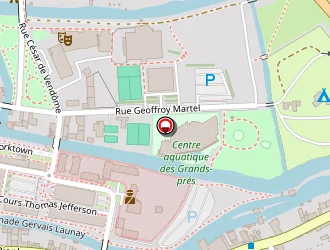 Carte de Salles De Quartiers Du Temple à Vendôme