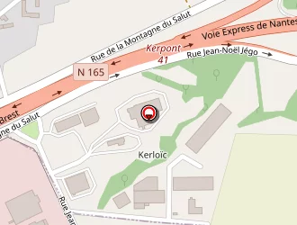 Carte de J.l.s Techniques à Caudan