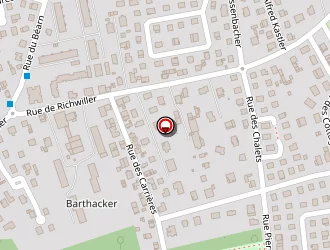 Carte de Raphael Lacosse à Kingersheim