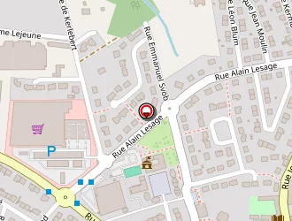 Carte de Melie à Quéven