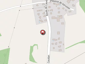 Carte de Annométal à Caudan