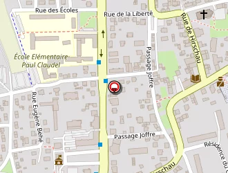 Carte de Forster Gilbert à Kingersheim