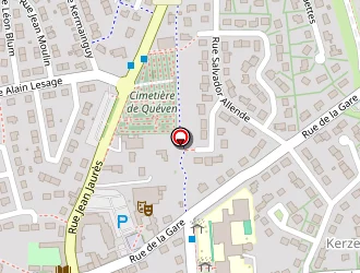 Carte de Opticien Krys à Quéven