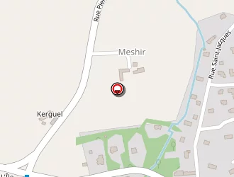 Carte de La Cabane Bleue à Clohars-carnoët