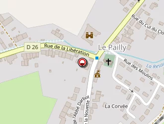 Carte de Mairie à Pailly (le)