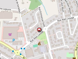 Carte de Le Goué Manuella à Quéven