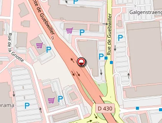 Carte de Intersport à Kingersheim