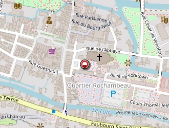 Carte de Vaudelle Bernard à Vendôme