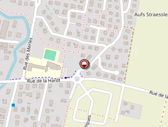 Carte de Ecole Maternelle à Sausheim