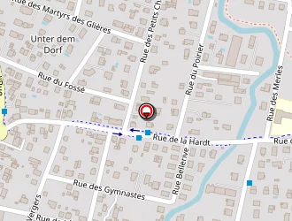 Carte de Hess Angélique à Sausheim