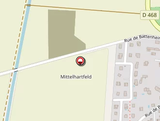 Carte de Ongleorelie à Ottmarsheim