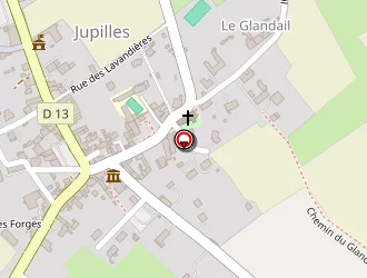 Carte de Agence Postale Communale à Jupilles