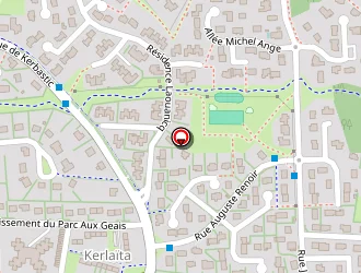 Carte de Boite à Cheveux à Guidel