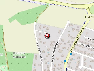 Carte de Sandner Valentin à Sausheim