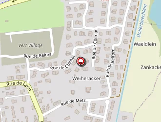 Carte de Wendling à Kingersheim