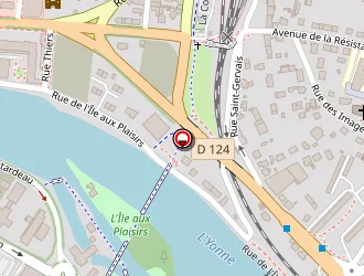 Carte de Maison De L'eau à Auxerre