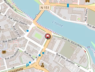 Carte de Vaulabelle à Auxerre