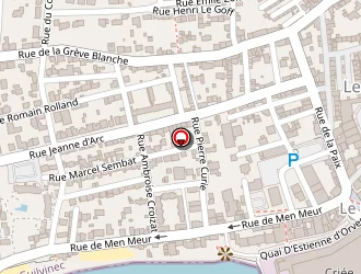 Carte de Pecheries Guilvinistes à Guilvinec