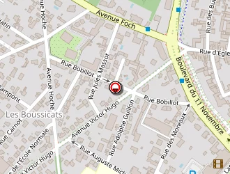 Carte de Secours Catholique à Auxerre