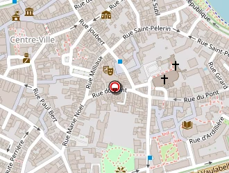 Carte de Carreau Philippe à Auxerre