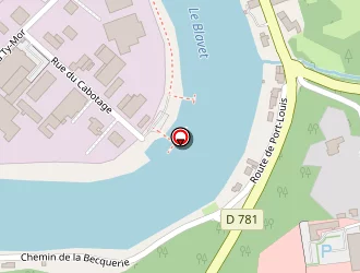 Carte de Port D'hennebont à Hennebont