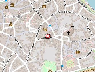 Carte de Deva à Auxerre