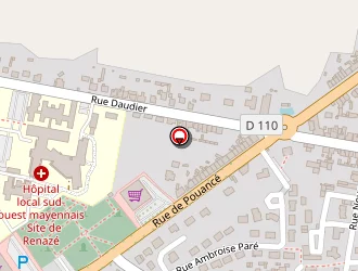 Carte de In.de.co.sa Cgt 53 à Renazé