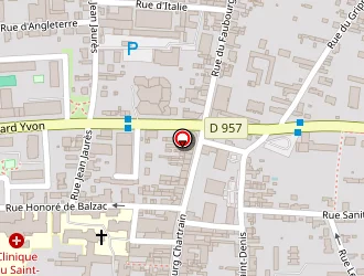 Carte de Alys'sac à Vendôme