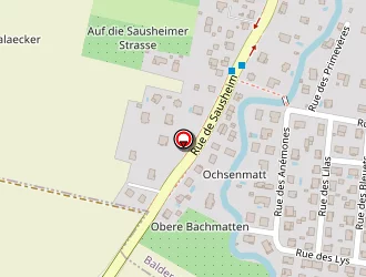 Carte de Rouge Coiff à Baldersheim