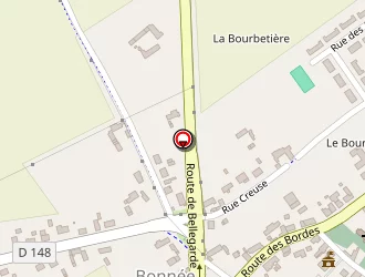 Carte de Ecole De Bonnee à Bonnée