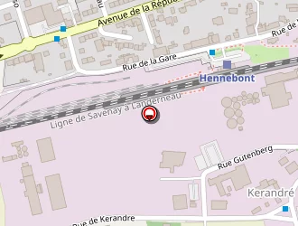 Carte de Art Plac à Hennebont