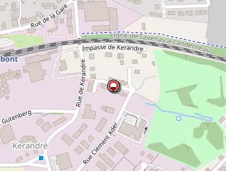 Carte de Deberly Primetal à Hennebont