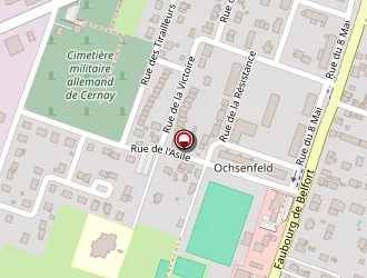 Carte de Dog Food à Cernay