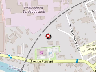 Carte de Restaurant La Croix Blanche à Vendôme