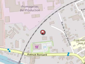 Carte de Prim'fruits à Vendôme