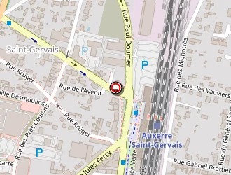 Carte de Guyot Annie à Auxerre