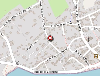 Carte de Kerhom Pillons à Penmarch