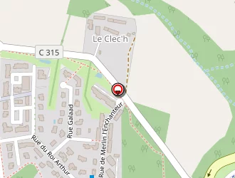 Carte de Arthur Music à Guidel