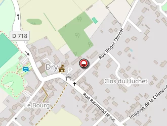 Carte de Ecole Maternelle à Dry