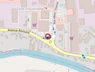 Carte de Davena à Vendôme