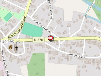 Carte de Central Bar à Breuches