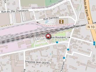 Carte de Axis Conseils à Vendôme