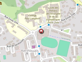 Carte de Senstress à Hennebont