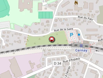 Carte de Institut Saint André (association Adèle De Glaubitz) à Cernay