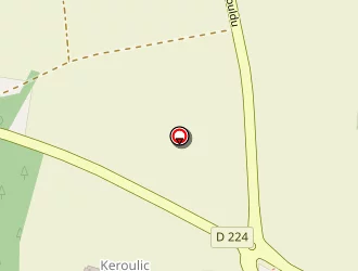 Carte de Clugery à Clohars-carnoët