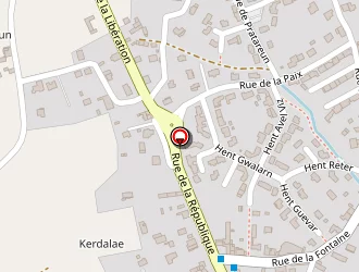 Carte de Les Gîtes De Kerleuquer - Le Floc'h Jean-louis à Plobannalec-lesconil