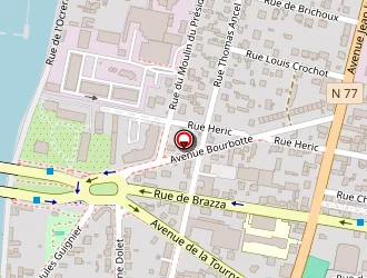 Carte de Dupre Denis à Auxerre