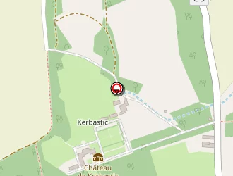 Carte de Fondation Kerjean à Guidel